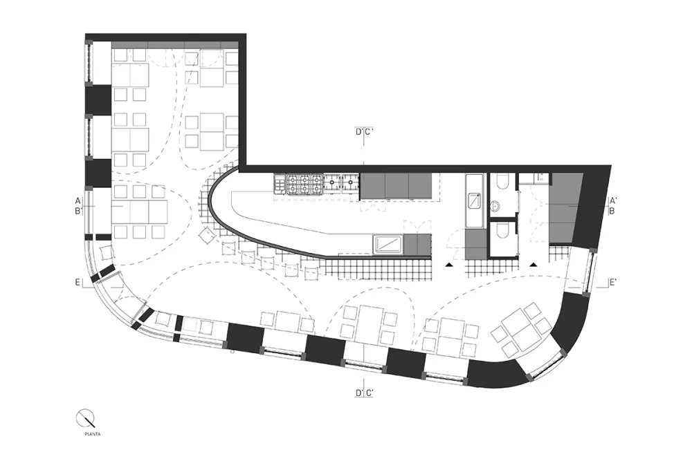 JCFS Architects | 里斯本Ajitama拉面小酒馆