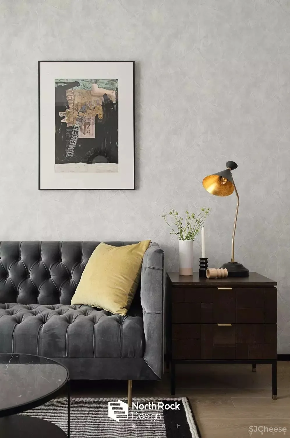 106m²南京·中建国熙台精装改造 北岩设计