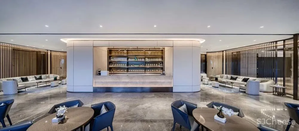 【新作】从建筑、景观、室内、软装四位一体的整体化全方位售楼中心设计