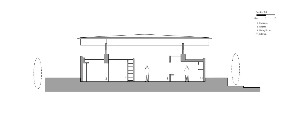 神户北小屋，打破传统空间划分方式 / 藤原室建筑设计事务所
