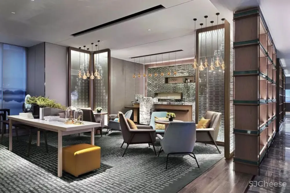 【洲际设计新作】空间别具东方文化交融之美丨给现代设计以一种传承与借鉴。