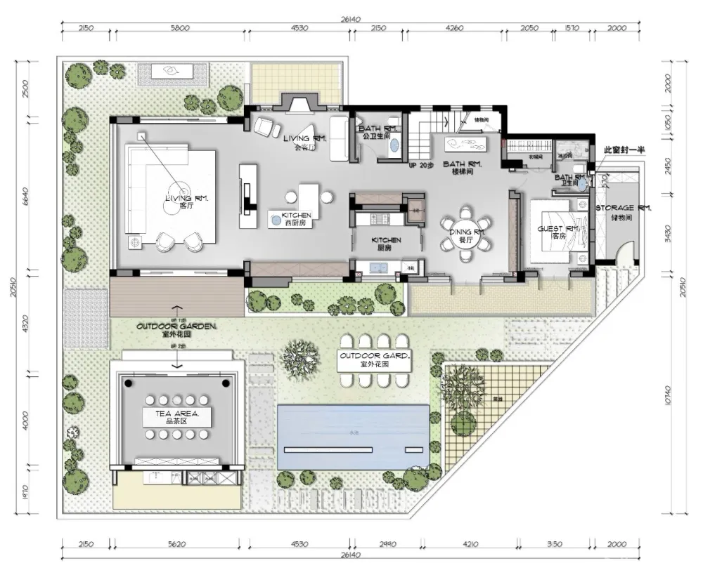 人与自然之美丨赋予室内空间纯粹而有质感的生命