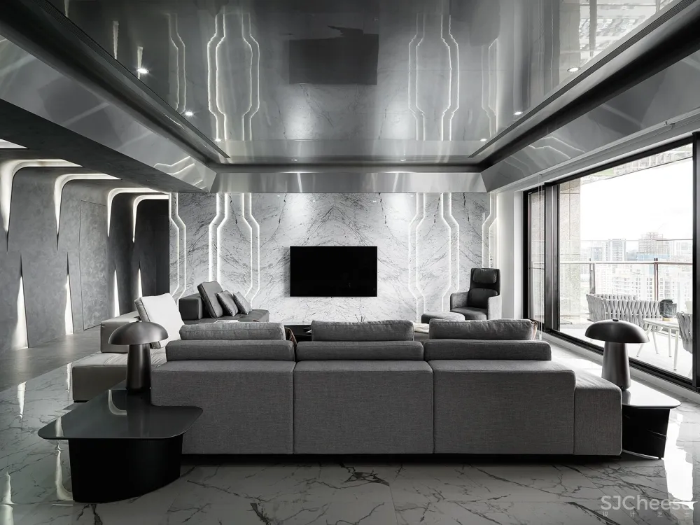 330m²高级灰质感大平层 怀生国际设计