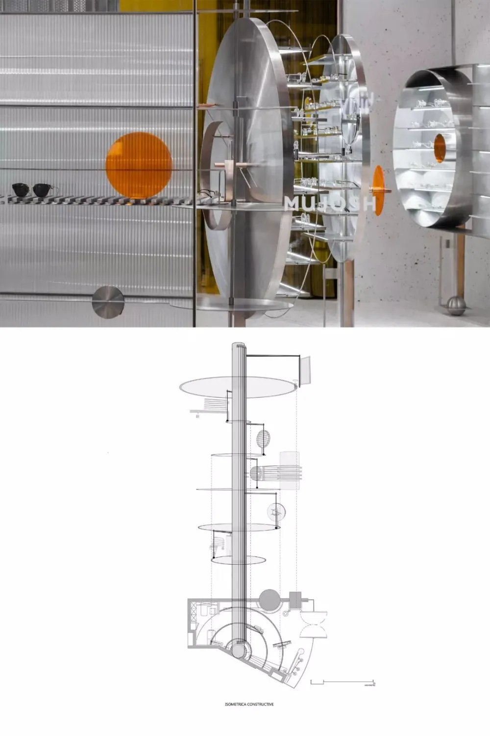 仅 40m² 的先锋艺术商店，设计竟这么酷！ DAS_Lab