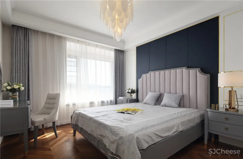 善水湾轻奢风实景 南舍空间设计