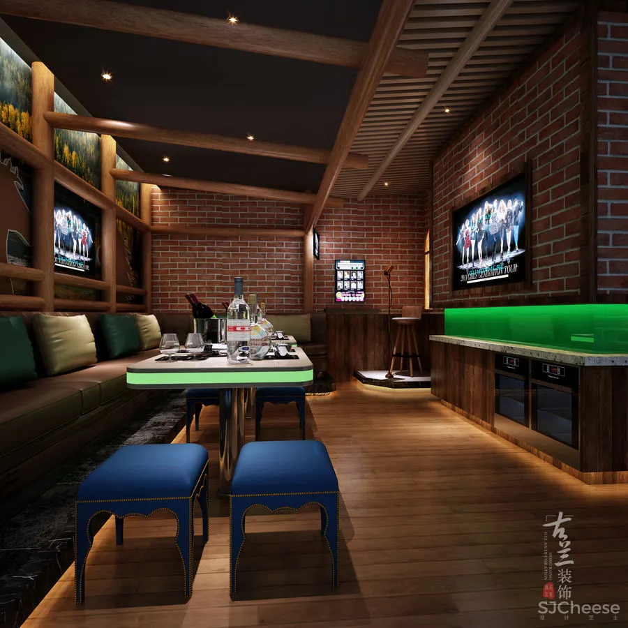 伊宁报业KTV火吧设计 成都专业ktv设计公司