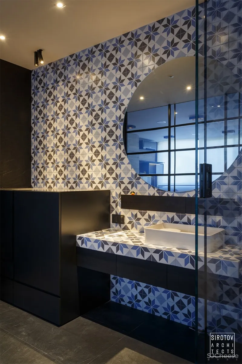 基辅市中心76㎡年轻男士公寓 Sirotov Architects