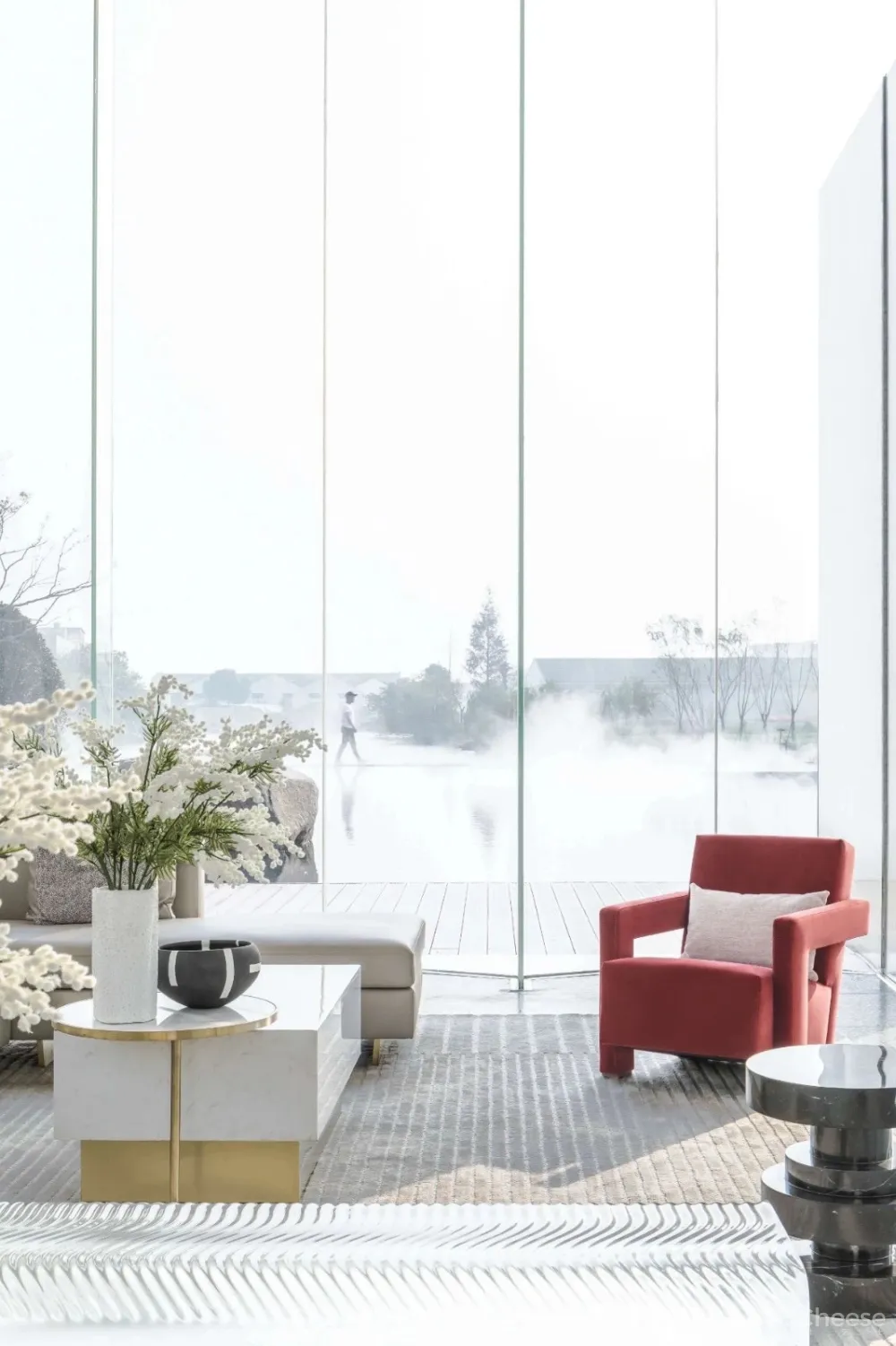 400㎡以水为主题的东方意境售楼中心匠心设计方案