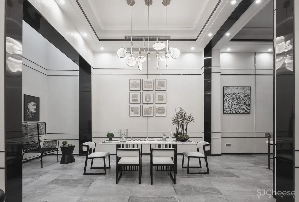 KUNYU鲲誉设计/ 清和隽雅 凝练东方——瑞安 时代碧桂园天宸府