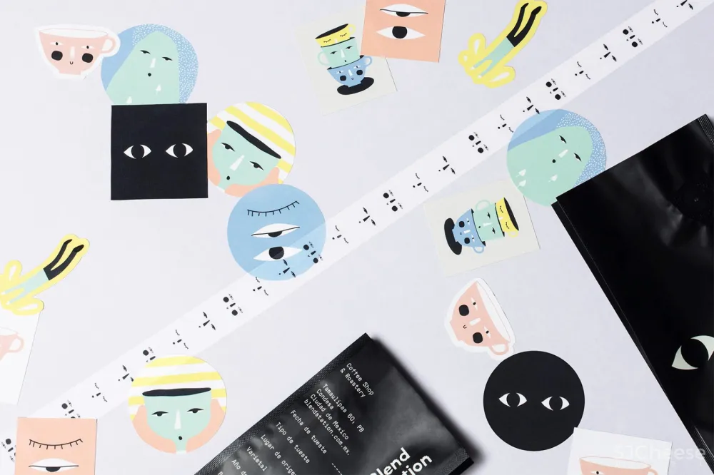 Blend Station咖啡馆品牌形象设计,墨西哥 / Futura