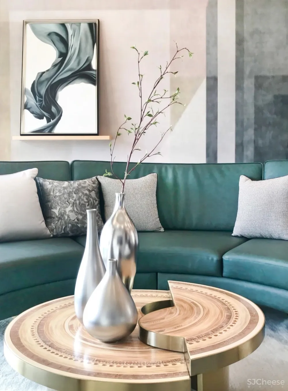 【石头兄弟新作】185㎡城市新标样板间,用自然生态造情趣生活