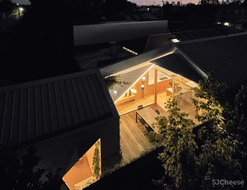 原木+几何元素丨让家更有设计感