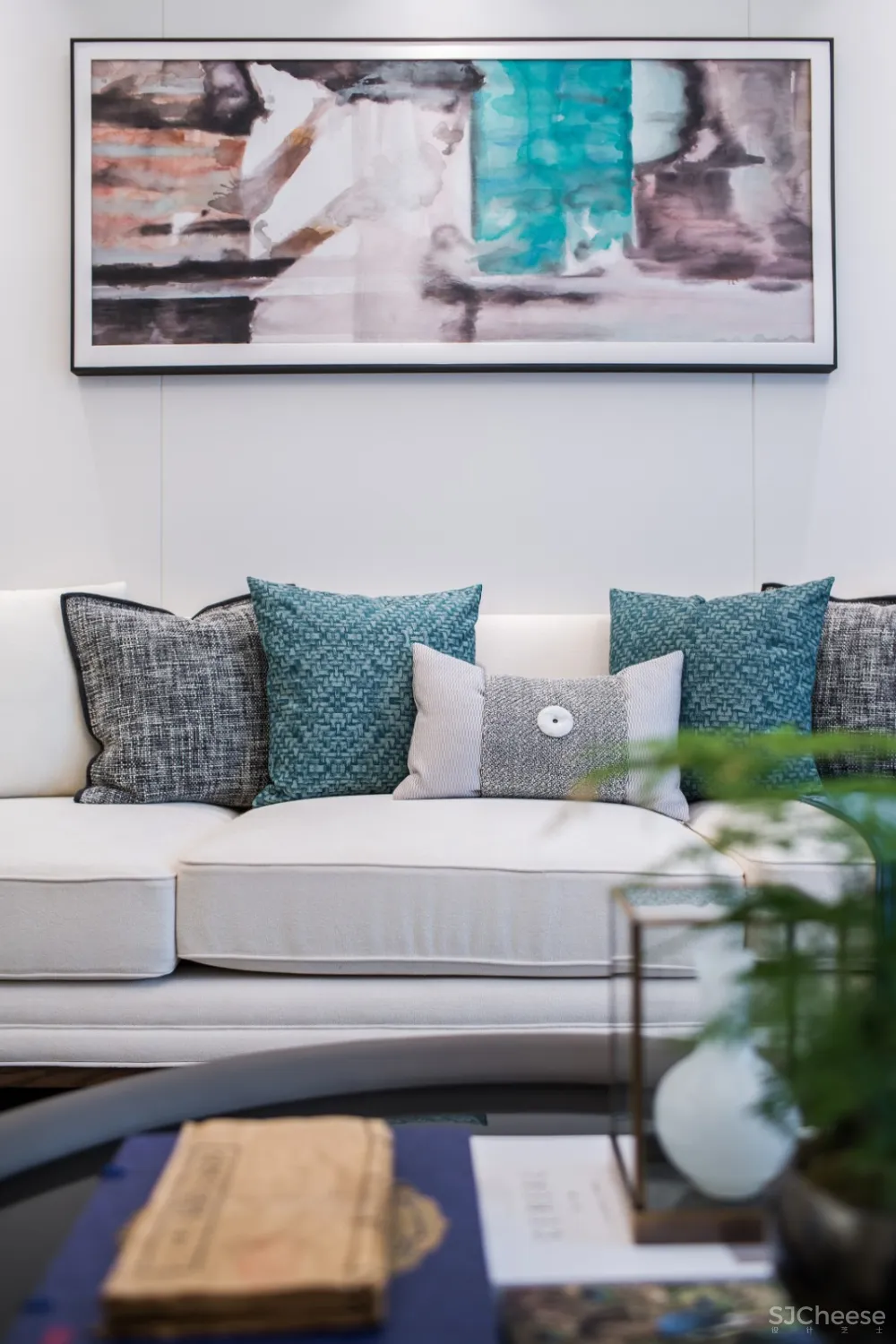 【SEPD圣易文设计】 诗意现实主义三套样板间设计落地方案