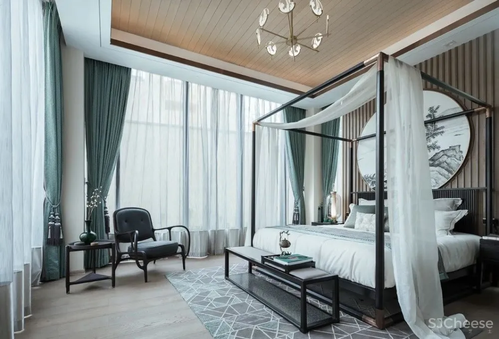 【上上国际新作】 500㎡ 东方意境样板间设计丨最具诗意的格调