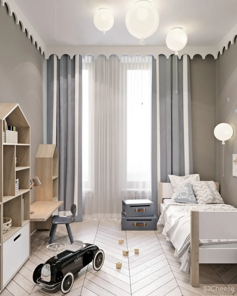 TOL'KO interiors 新作 | 高级灰+大理石