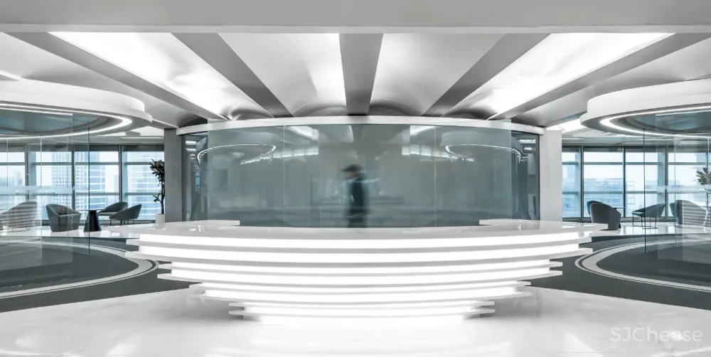 新作 | 广州珠江新城CBD未来总部办公设计,满满的科技感