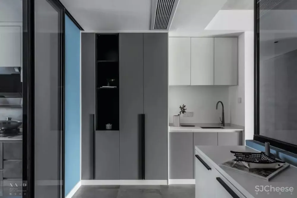 《蓝染》145㎡弥漫浪漫气息的家 晓安设计