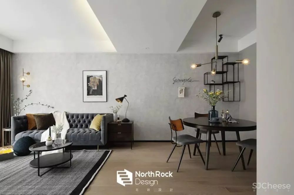 106m²南京·中建国熙台精装改造 北岩设计