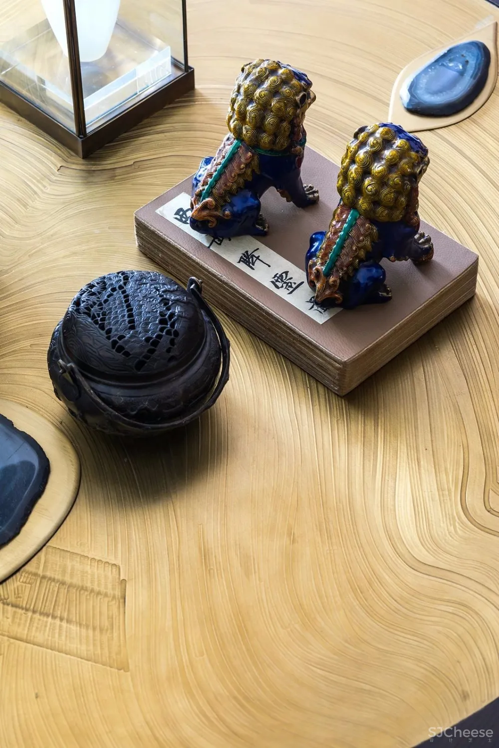 两套很赞的新中式样板间设计丨探索中国文化的源头