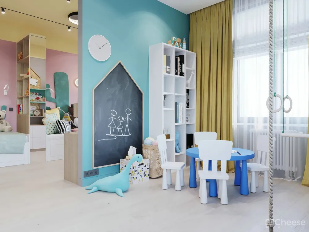 现代简约，多彩居住空间设计