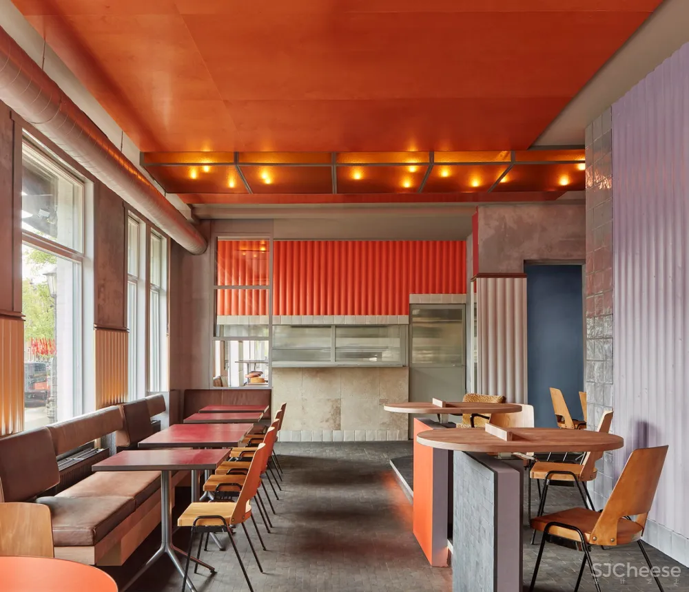 Ramona餐厅,阿姆斯特丹 / Studio Modijefsky