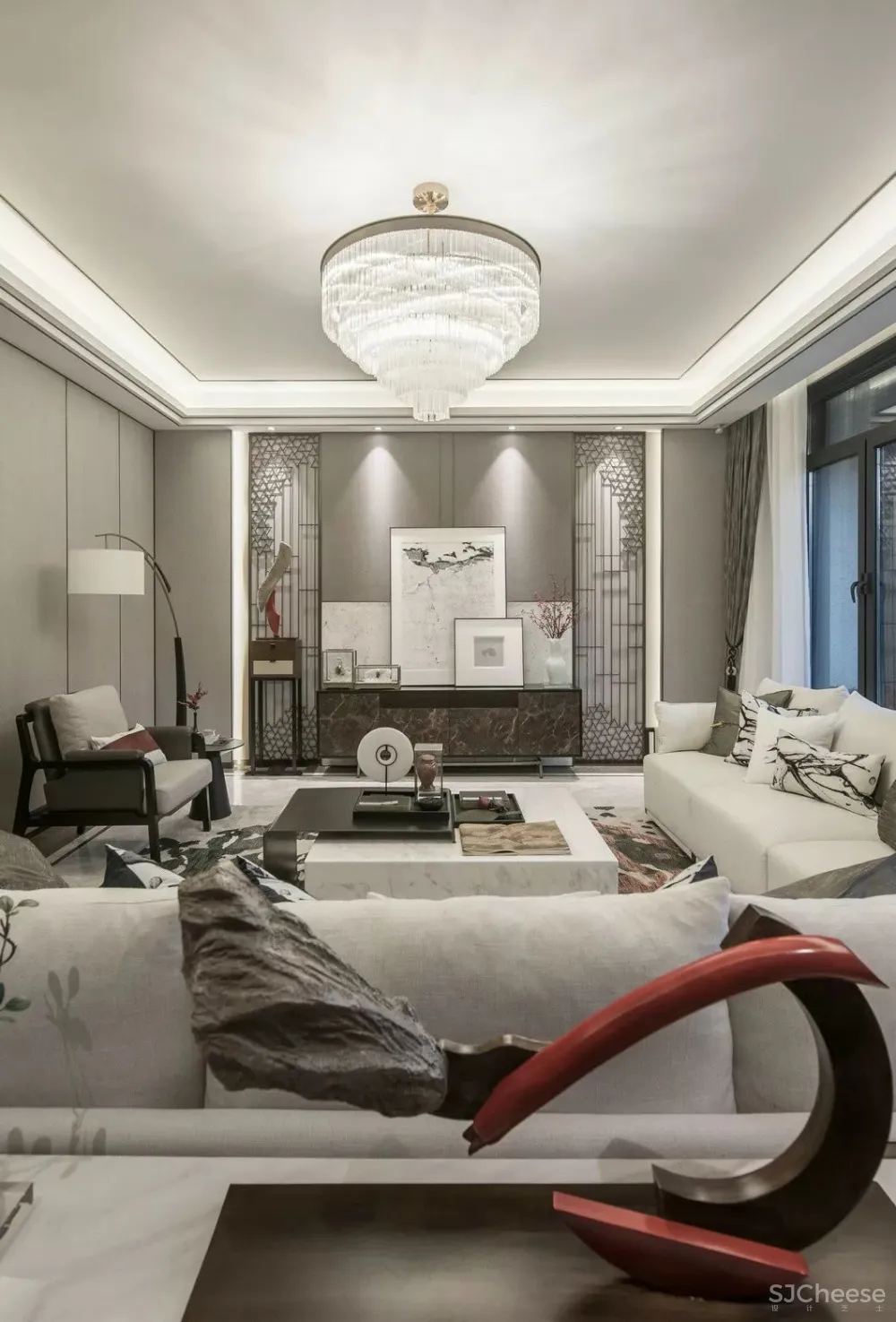 三户型现代中式风，不一样的高级美！ INHOUSE