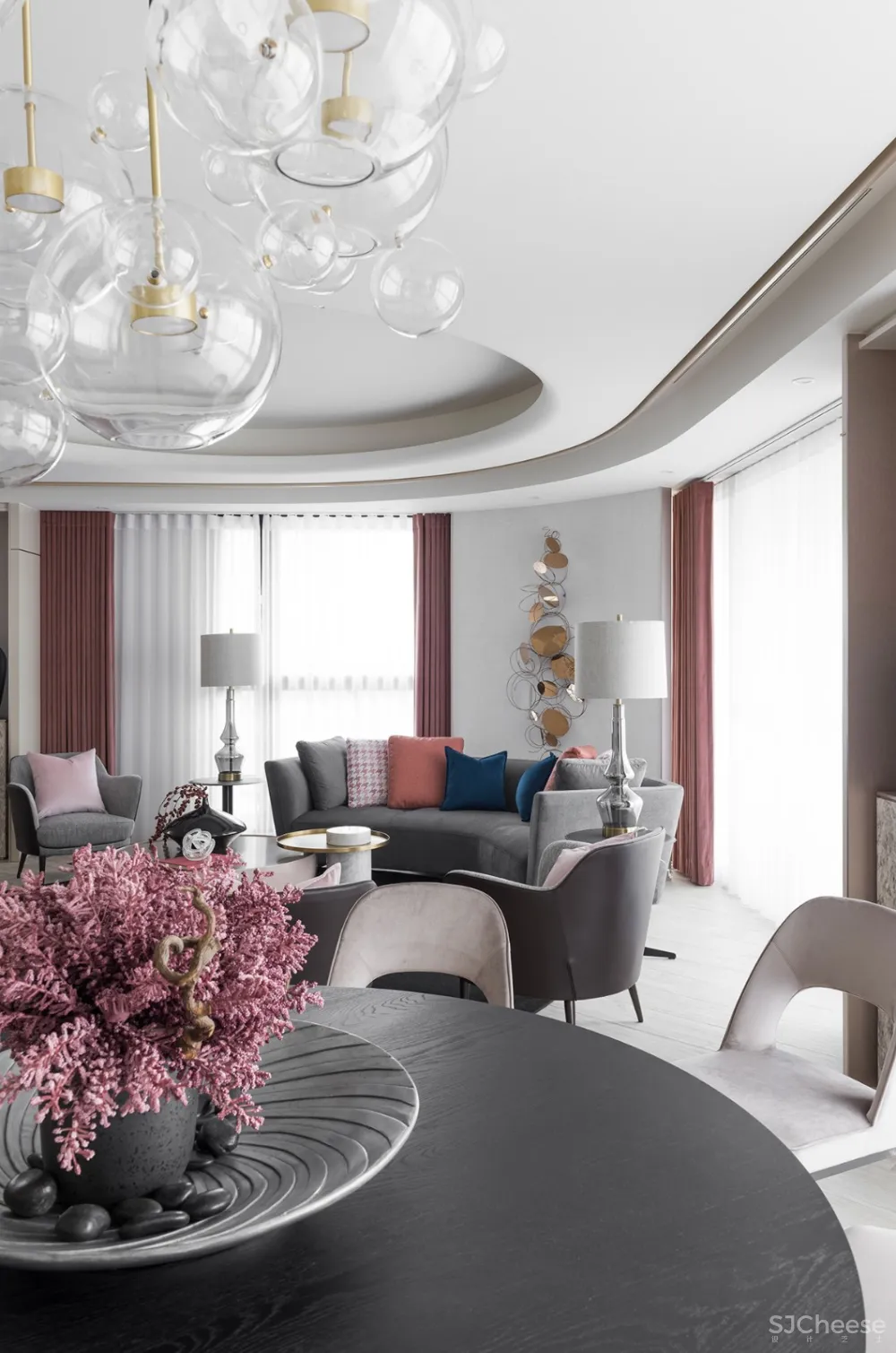 优雅现代风大平层 JIXI Interior design-