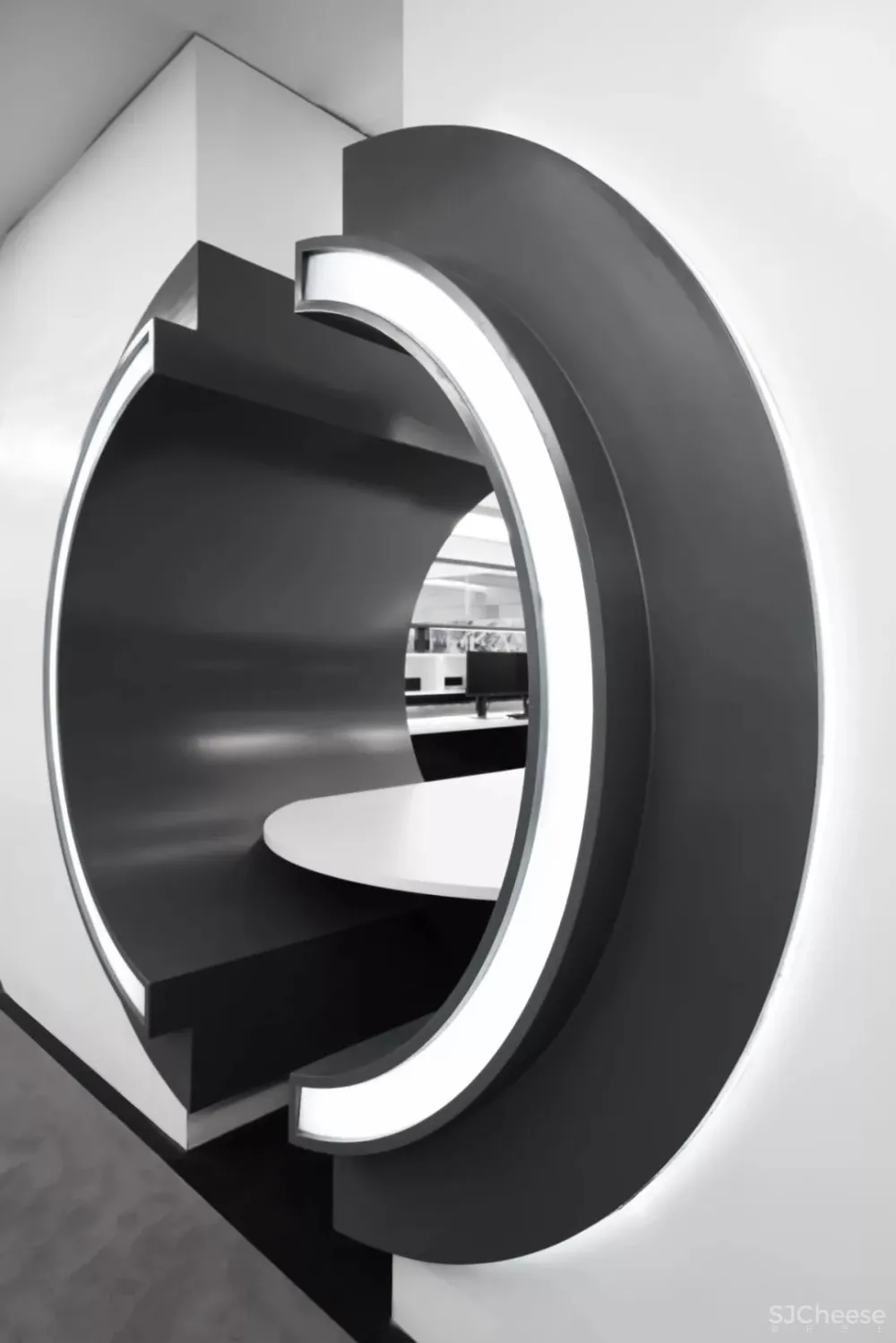 广州珠江新城CBD未来总部办公设计,满满的科技感! 加减智库设计事务所