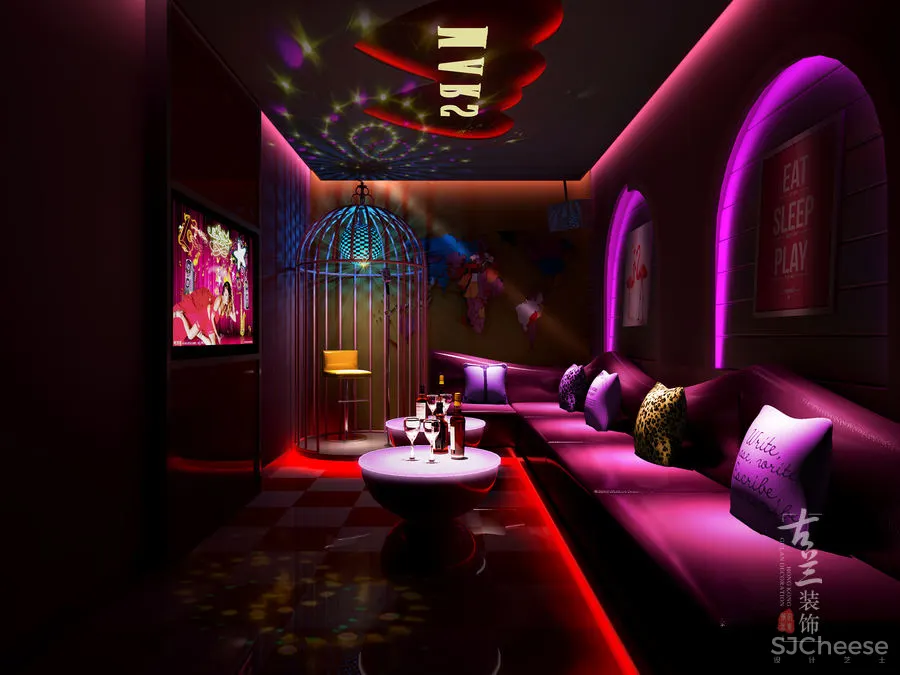 资中Marks KTV装修 成都特色ktv装修公司