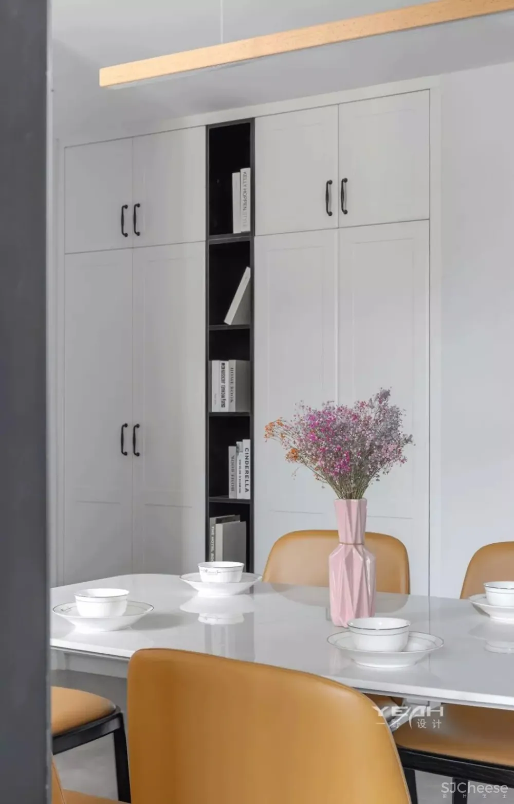 138㎡高级灰简约风住宅 一野设计