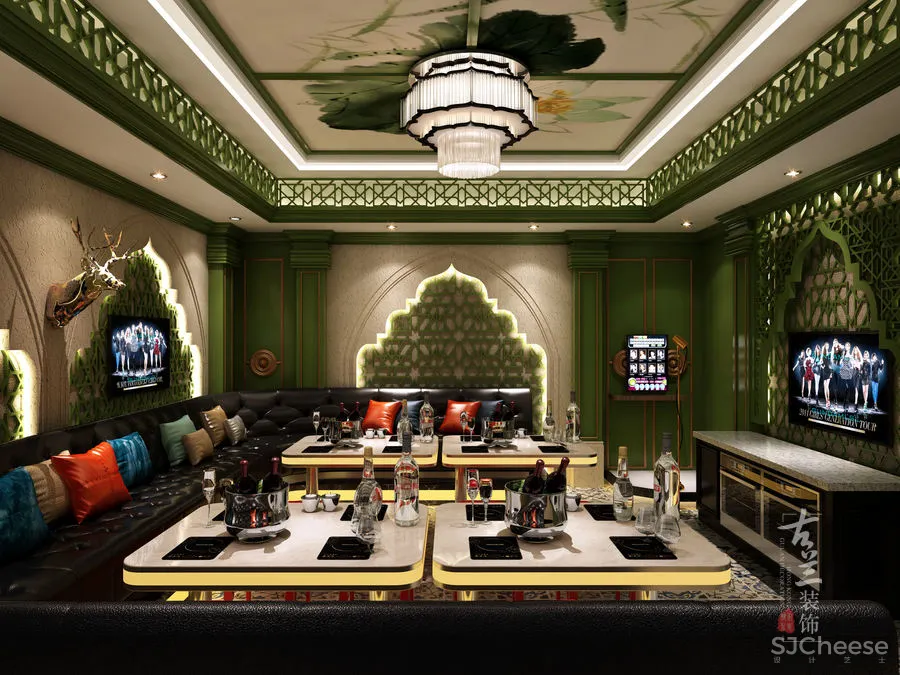 伊宁报业KTV火吧设计 成都专业ktv设计公司