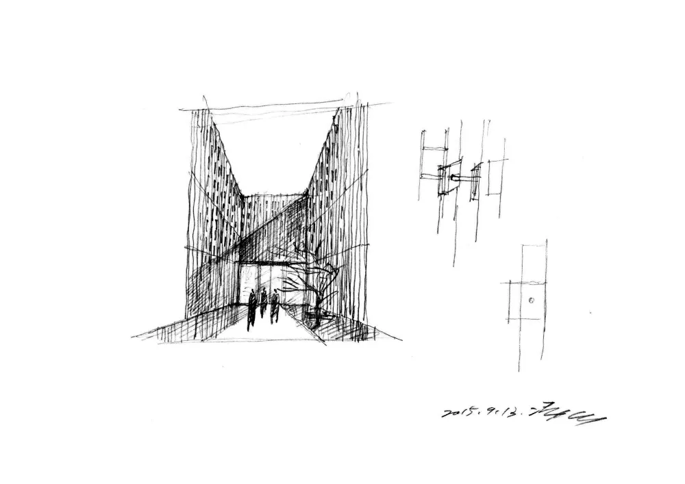 大羽营造|深圳心海城售楼处-随风而逝