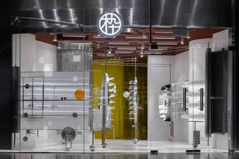 仅 40m² 的先锋艺术商店，设计竟这么酷！ DAS_Lab