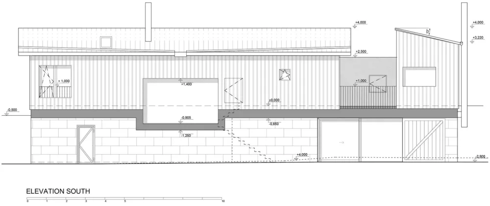 墙后住宅，捷克 / Mjölk architects