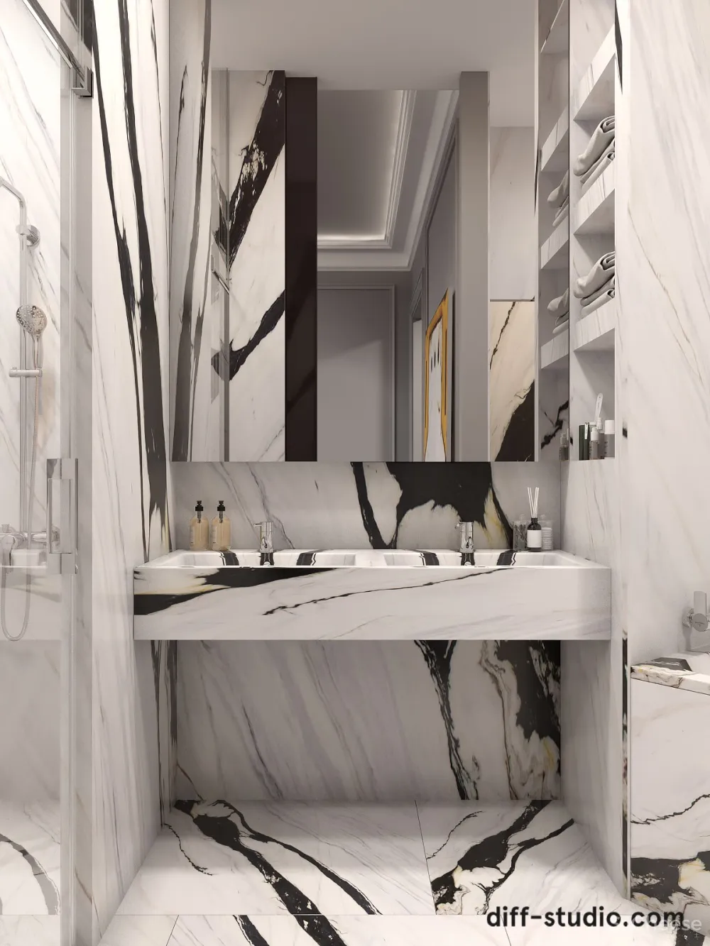 巴黎高级灰质感私宅 Diff.Studio