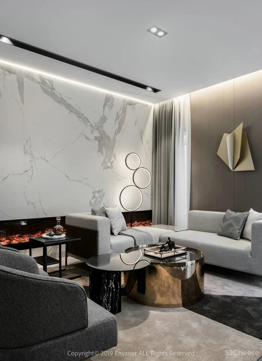 新天汉时代滨江——现代派 DDC设计