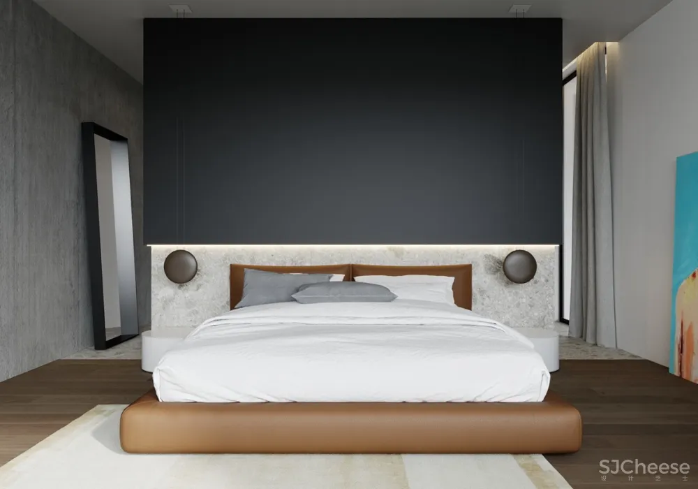 拥有精致庭院和浮动楼梯的高档现代住宅设计 Studioe