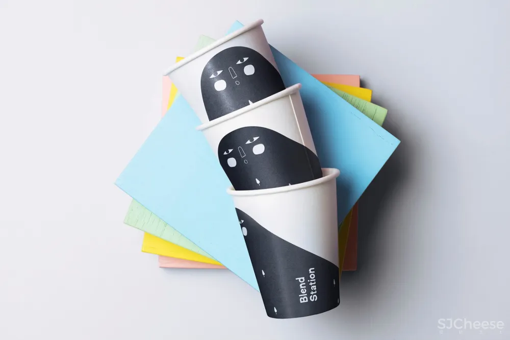 Blend Station咖啡馆品牌形象设计,墨西哥 / Futura