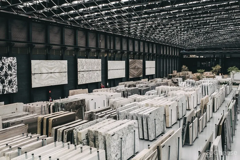 他设计的建材市场丨逼格高得像个美术馆