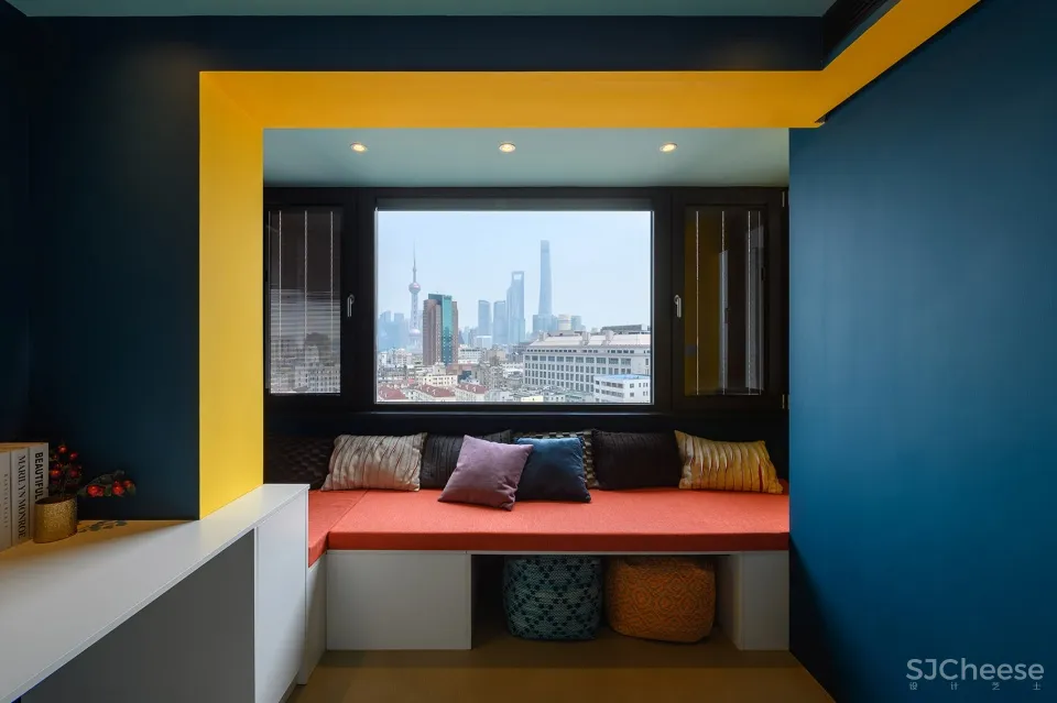 45㎡老房改造为智能化单身公寓,上海松柏公寓改造 张烨建筑事务所