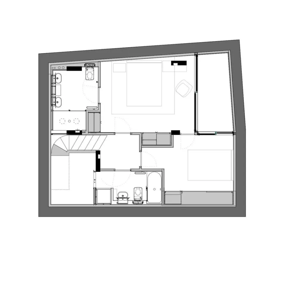 现代主义住宅 Earl's Court Square / Sophie Hicks Architects