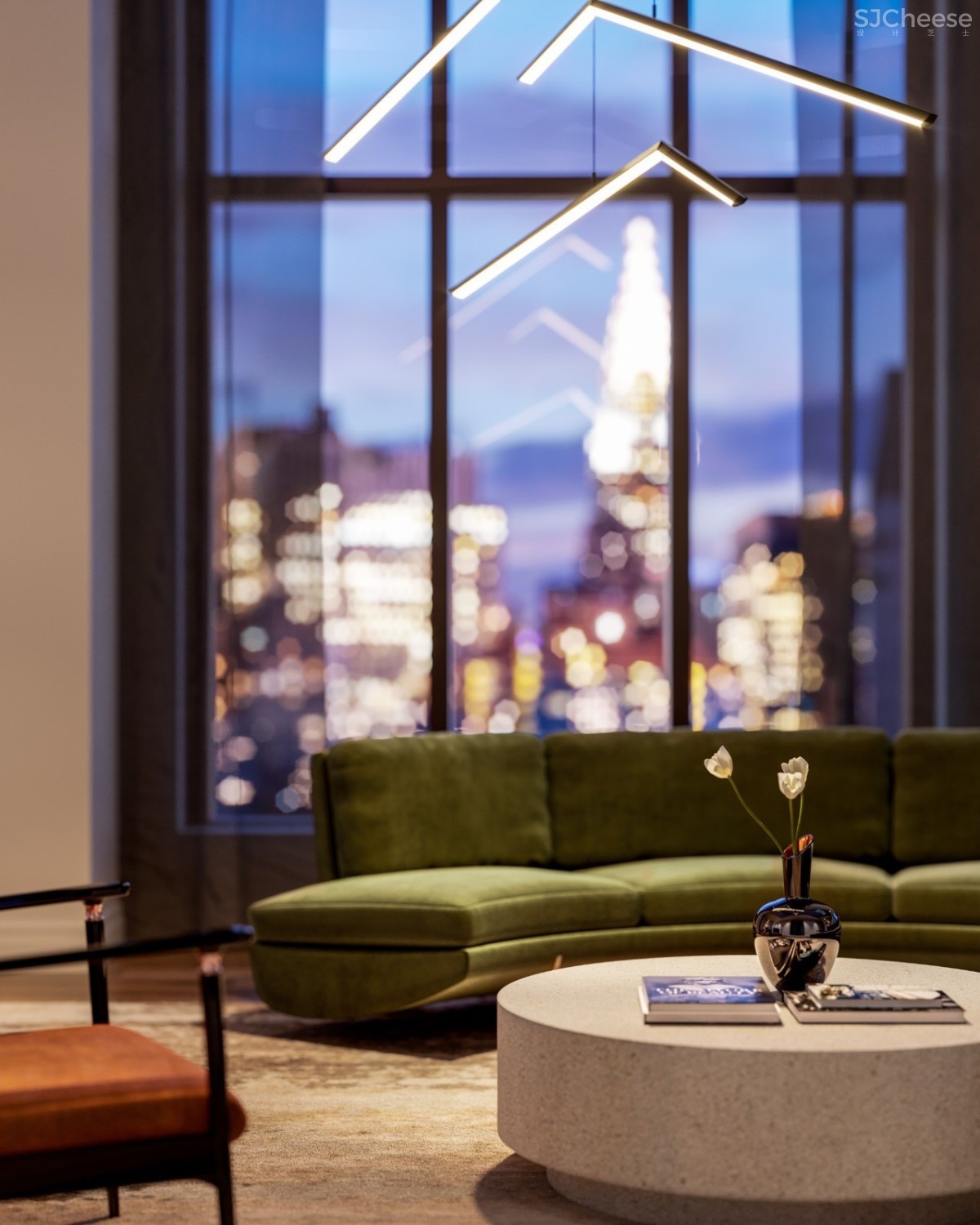 看看这栋公寓楼,简约的ArtDeco更好看