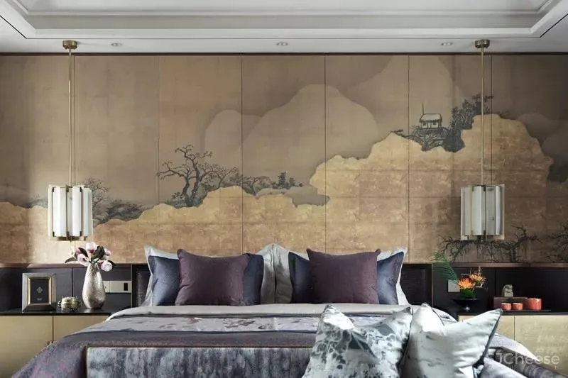 415㎡新中式别墅样板间设计，气度非凡！