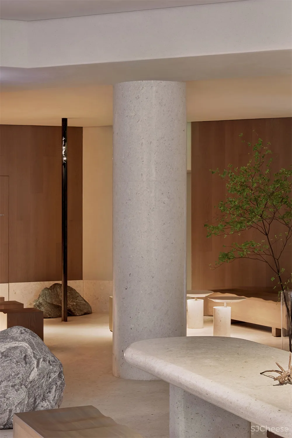 绽放设计 | 城市山水-喜茶厦门磐基名品中心店