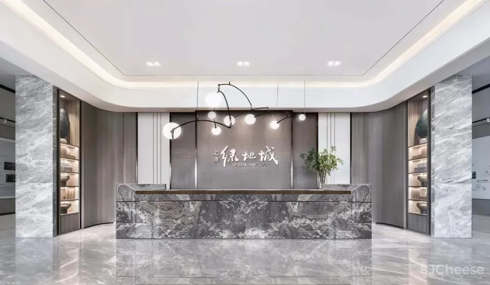 新作 | 1600㎡现代中式轻奢美学体验营销中心