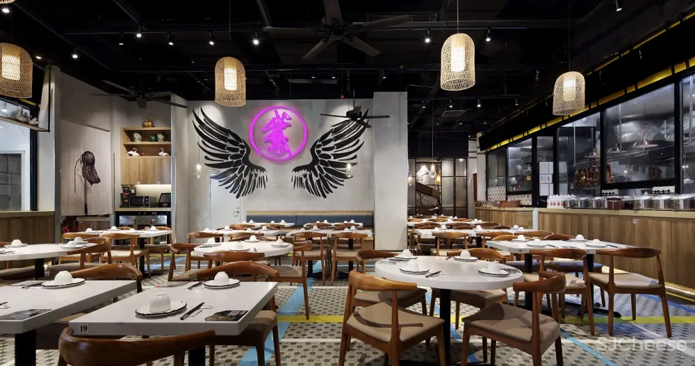 广东珠海餐厅空间设计“艺鼎新作”艺鼎X日日香 定义“潮味”生活方式