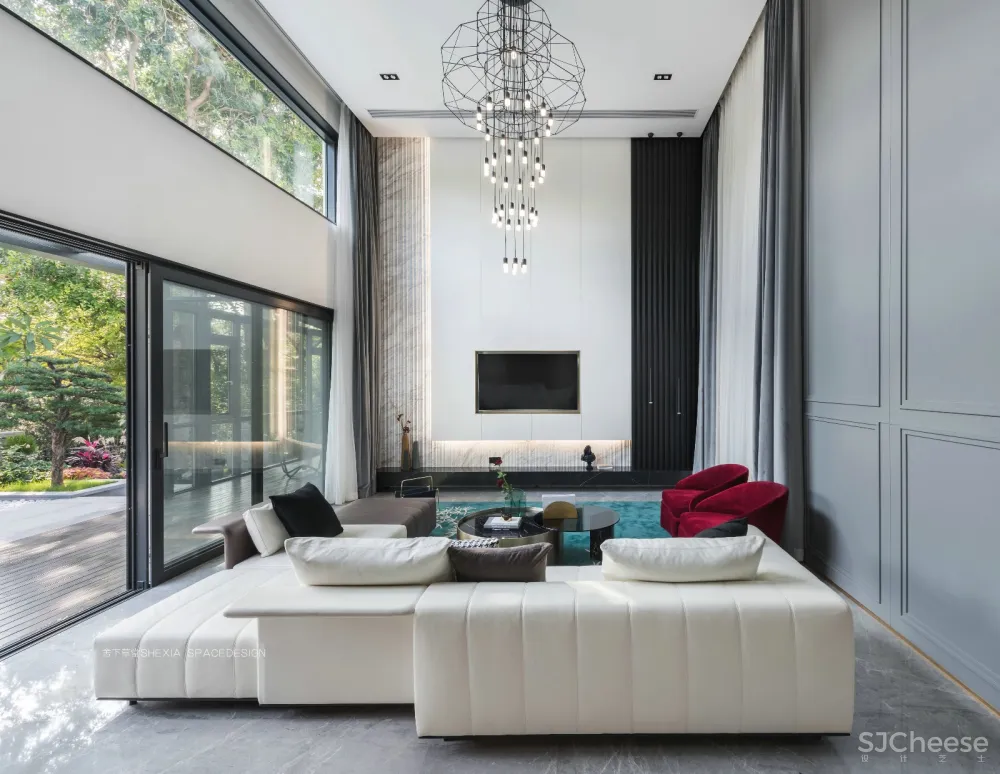 【宁洁设计作品 | 一半冷艳 · 一半迷红 】