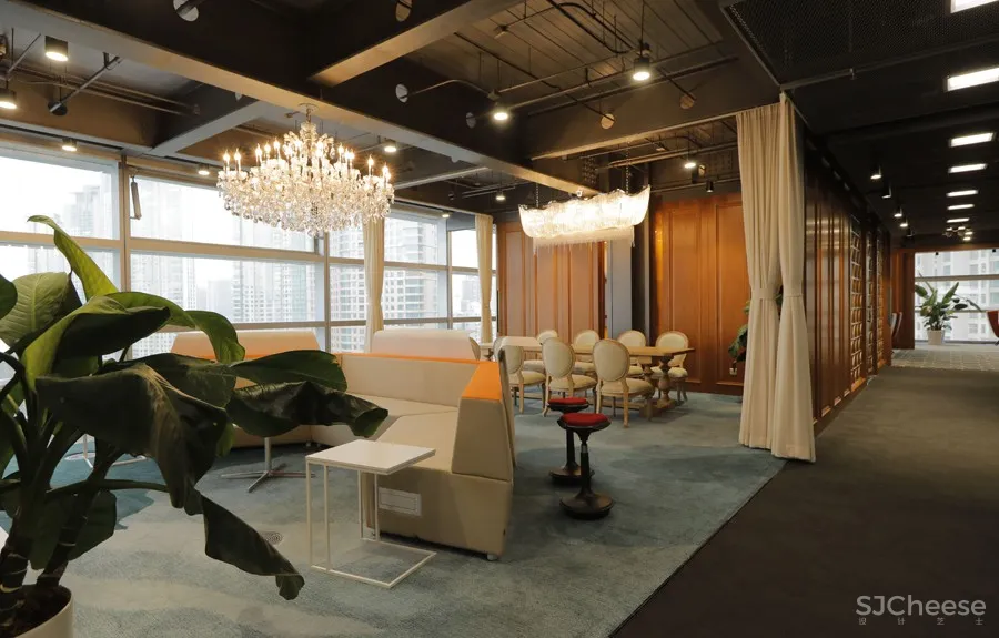 金融投资集团办公空间设计