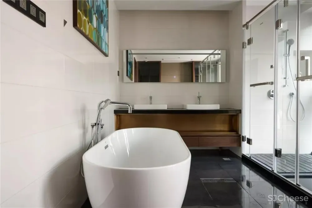 名仕汇设计 | 450㎡顶层复式的摩登与优雅!