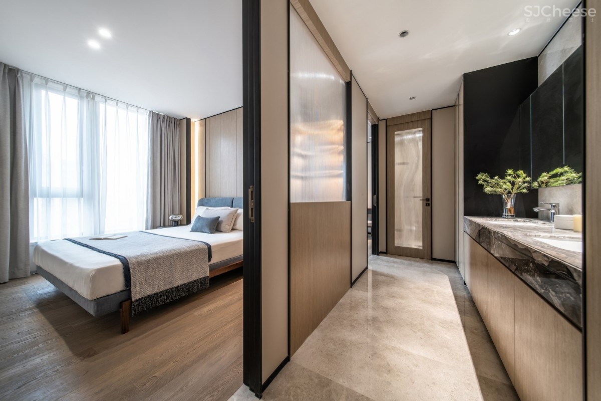 鸿艺源设计丨深圳壹方中心私宅:静雅新中式,风韵自清逸